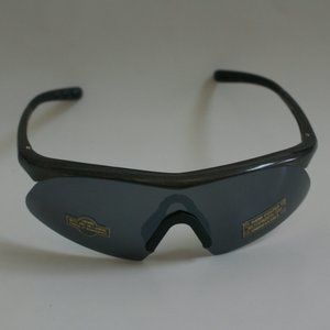 NWOT True Vintage Sports Wrap Around Blade smoke mirrored lens sunglasses